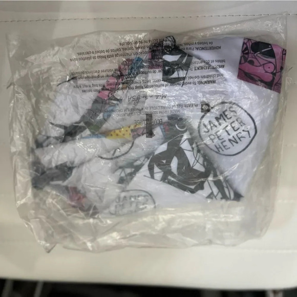 NWT Swiminista x James Peter Henry Good Vibes Rash Guard Art Toss Print S - Picture 5 of 5